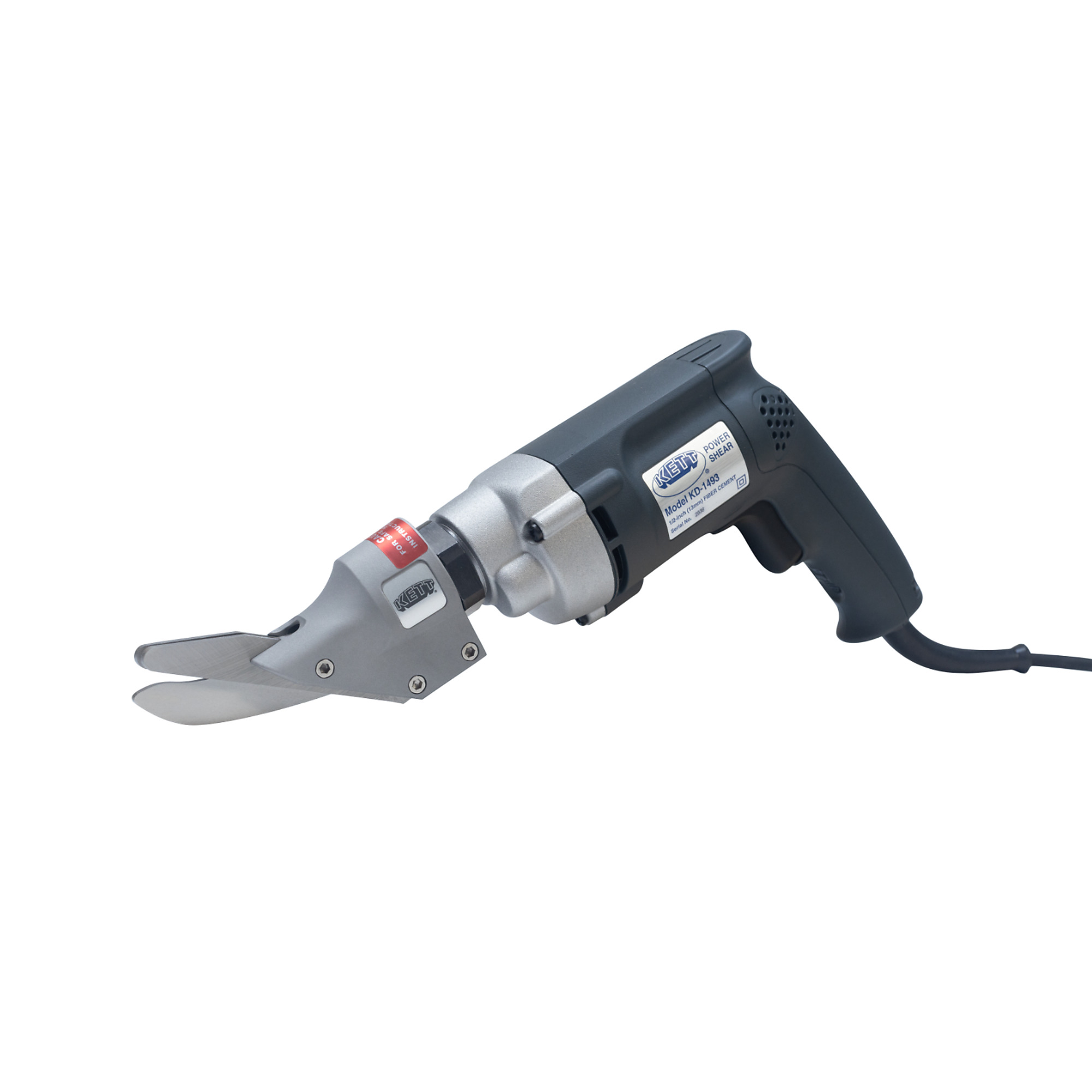 Kett Tool Company, 1/2in. Electric Fiber Cement Shear, Model# KD-1493